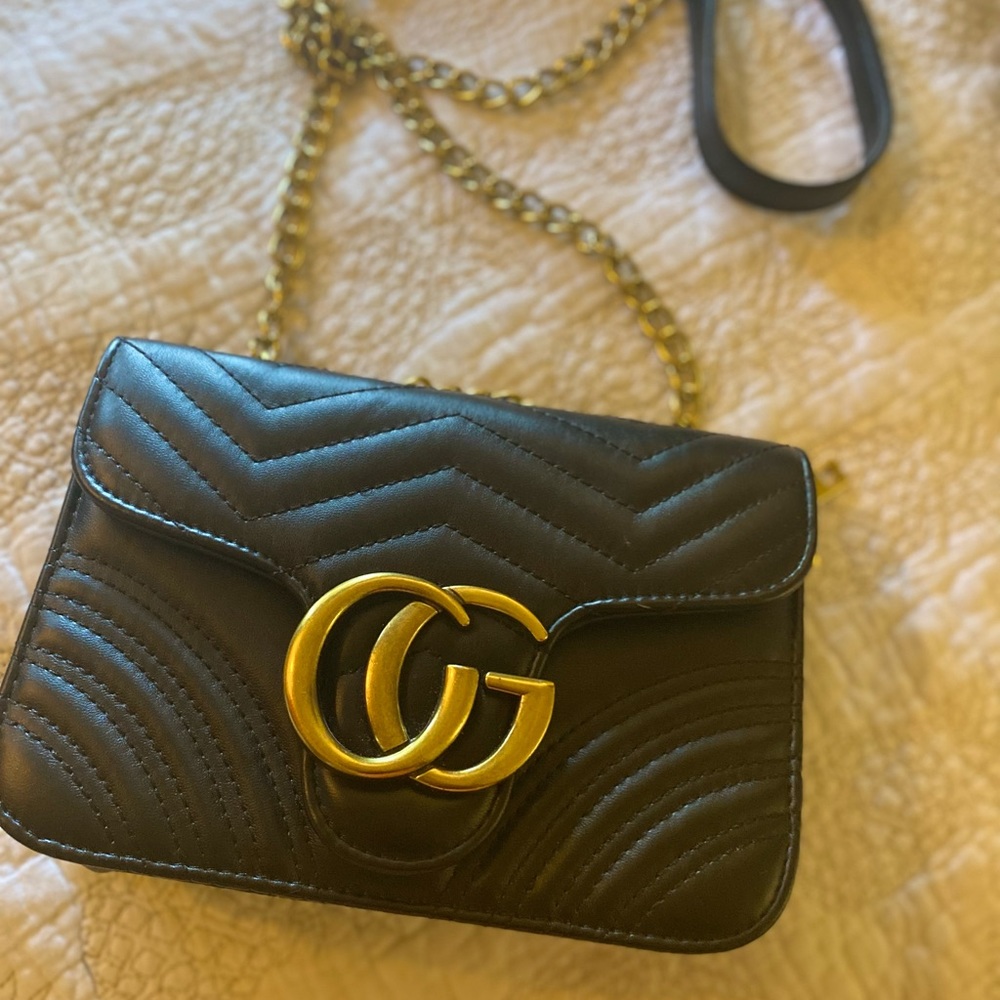 Black crossbody bag